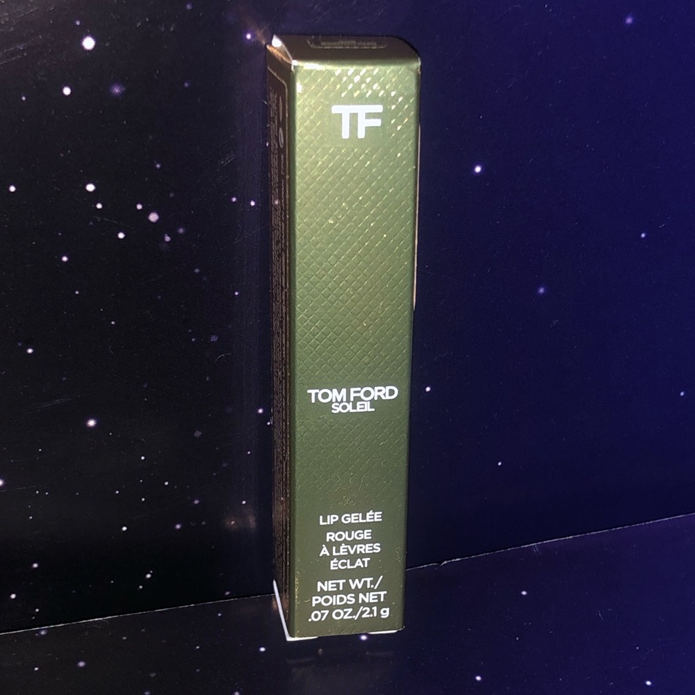 NIB NWT Tom Ford Soleil Lipstick Lip Balm Color Gelee Lipstick Z06 Scorching - Picture 13 of 16